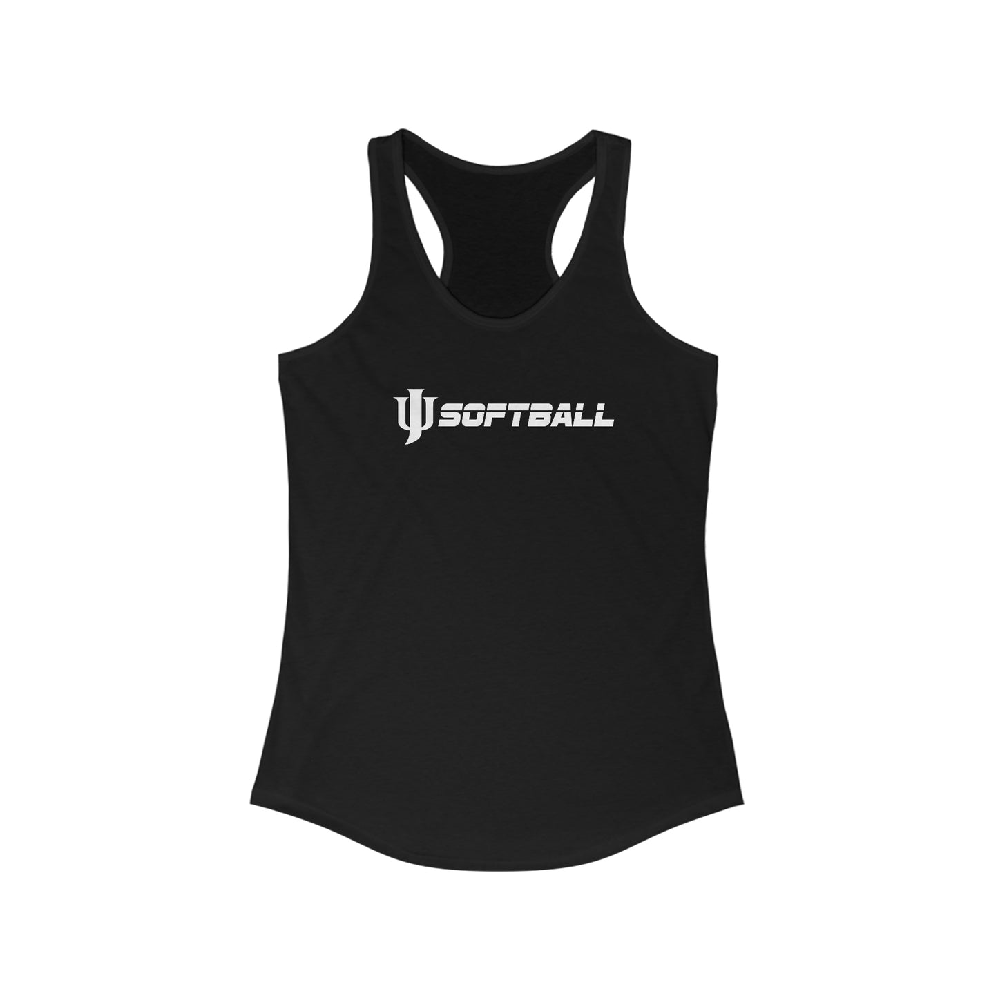 Johnson University Softball Racer back tank (3 colors available)