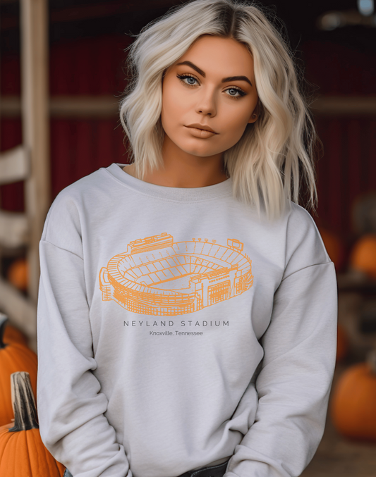 UT Neyland Stadium Pullover Unisex Heavy Blend™ Crewneck Sweatshirt