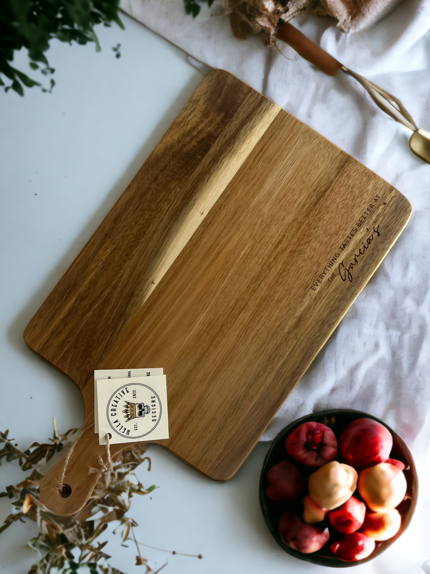 Personalized Charcuterie Board (2 sizes)