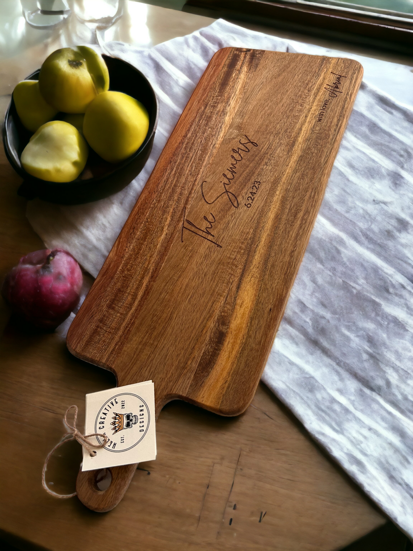 Personalized Charcuterie Board (2 sizes)