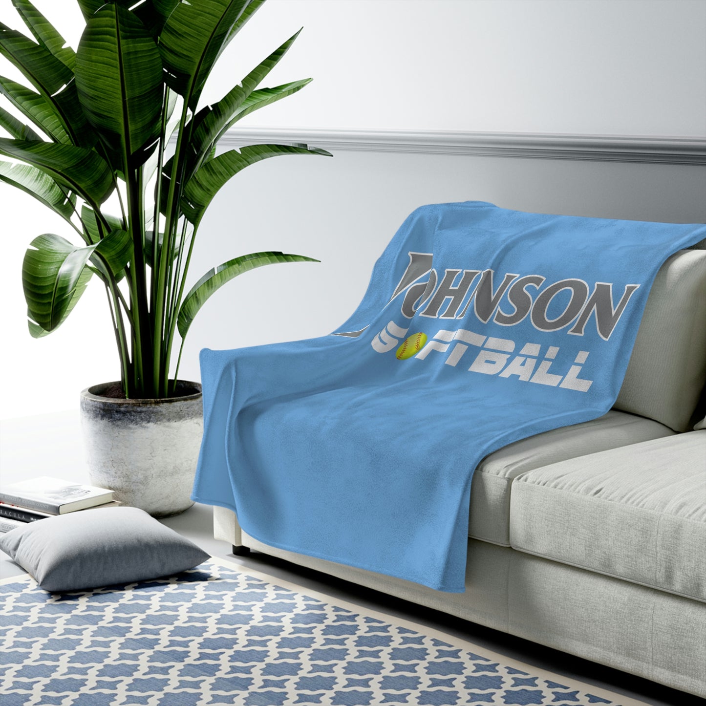 Johnson University Royals Softball Blanket