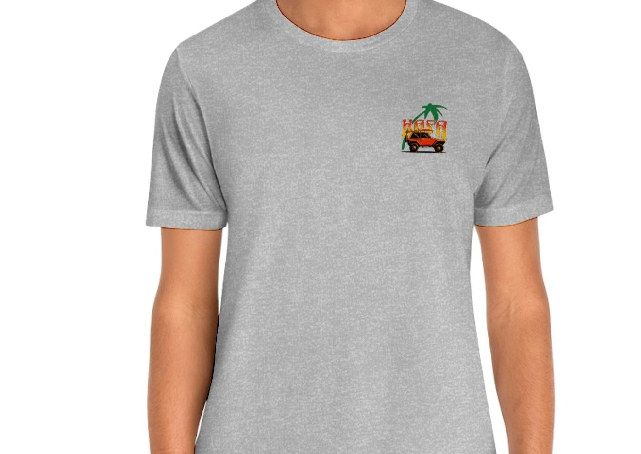 Hafa Dude Beach Jeepin' Shirt - Front and Back Design