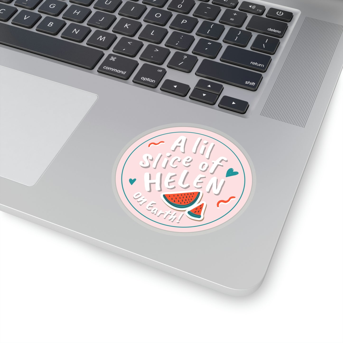 A Lil Slice of Helen Circle Sticker