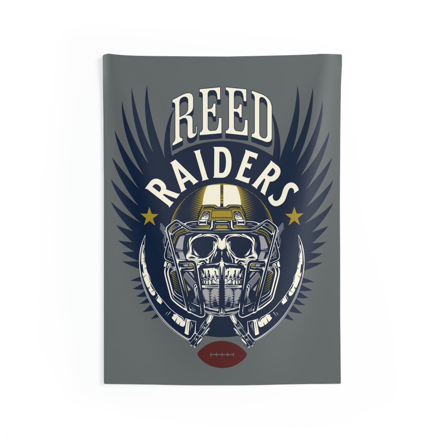 Reed Raider Football Wall Tapestry (3 sizes available)