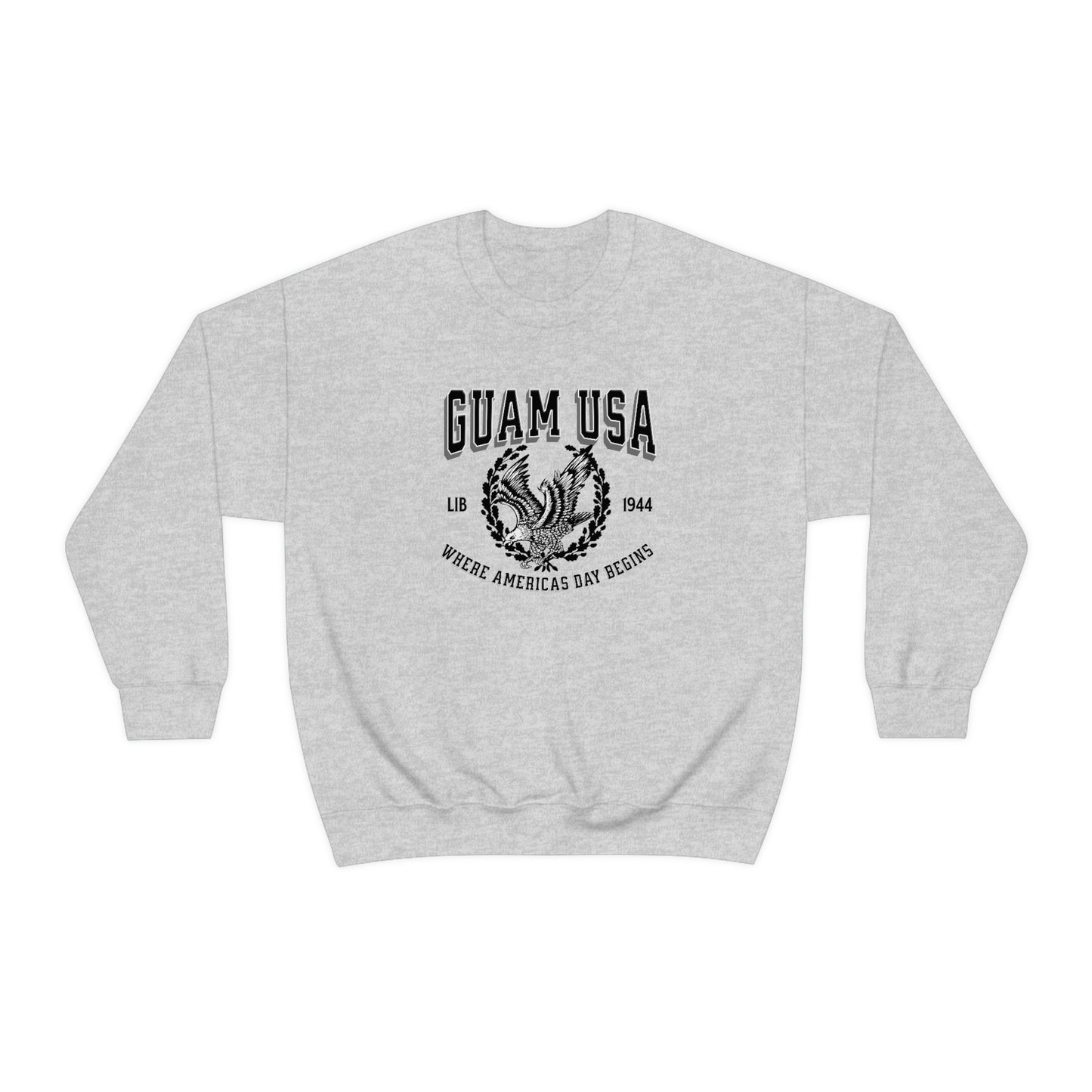 Guam Crewneck Pullover Sweatshirt