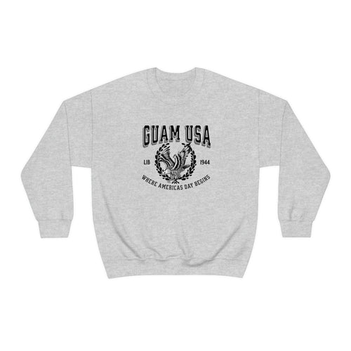 Guam Crewneck Pullover Sweatshirt