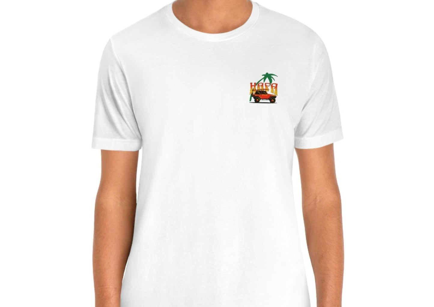 Hafa Dude Beach Jeepin' Shirt - Front and Back Design