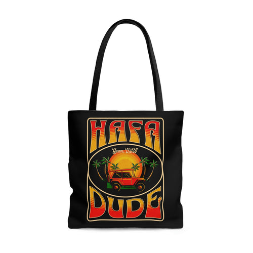 Hafa Dude Guam USA Beach Jeepin' Tote