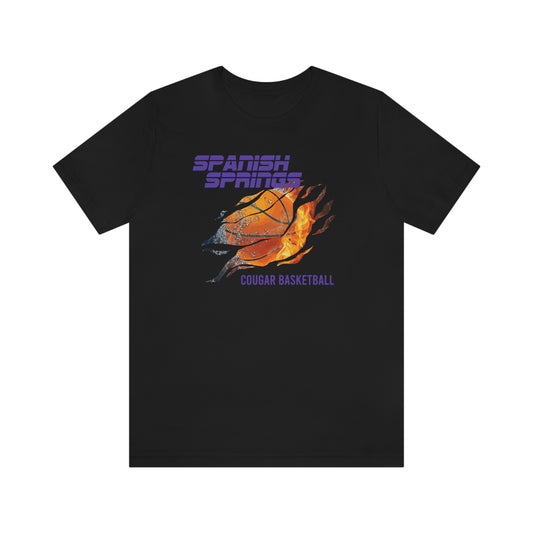 Spanish Springs High School Cougar Basketball Shirt