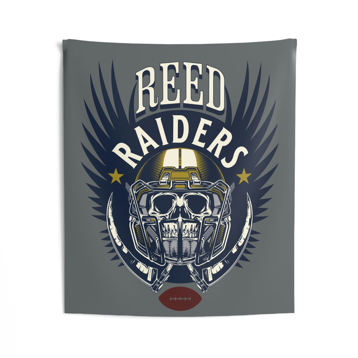 Reed Raider Football Wall Tapestry (3 sizes available)