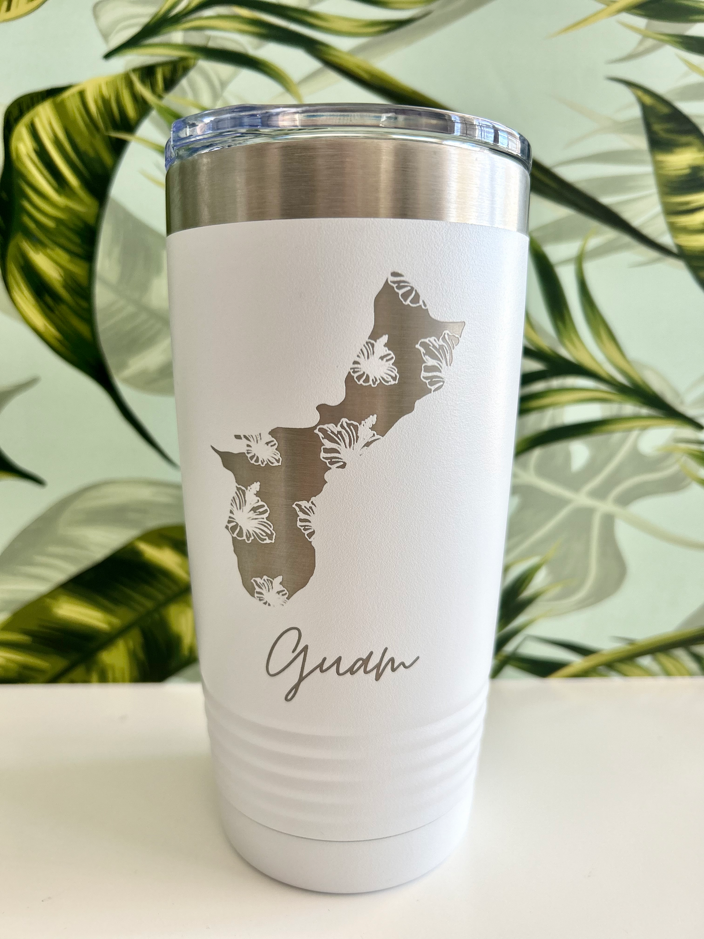 Guam Flower Insulated Tumbler