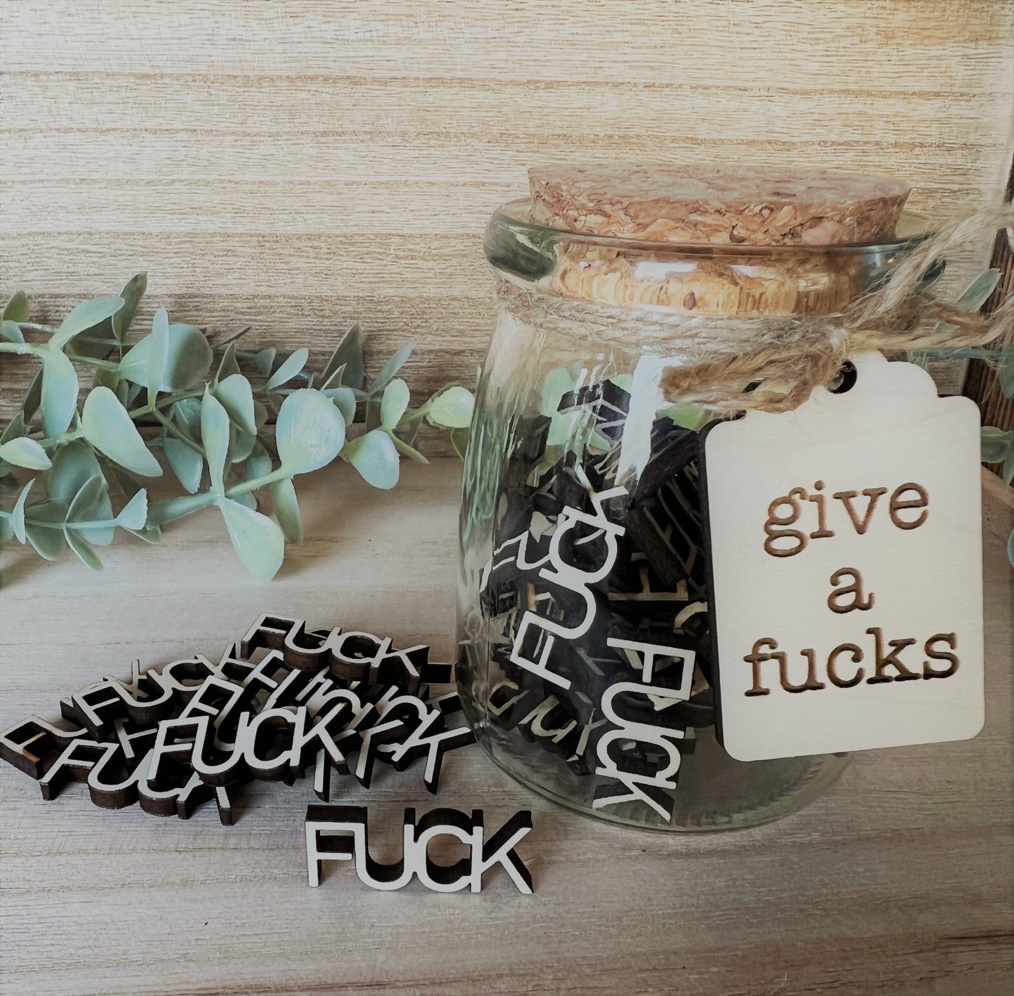 F**ks" to Give Handmade Gift Jar