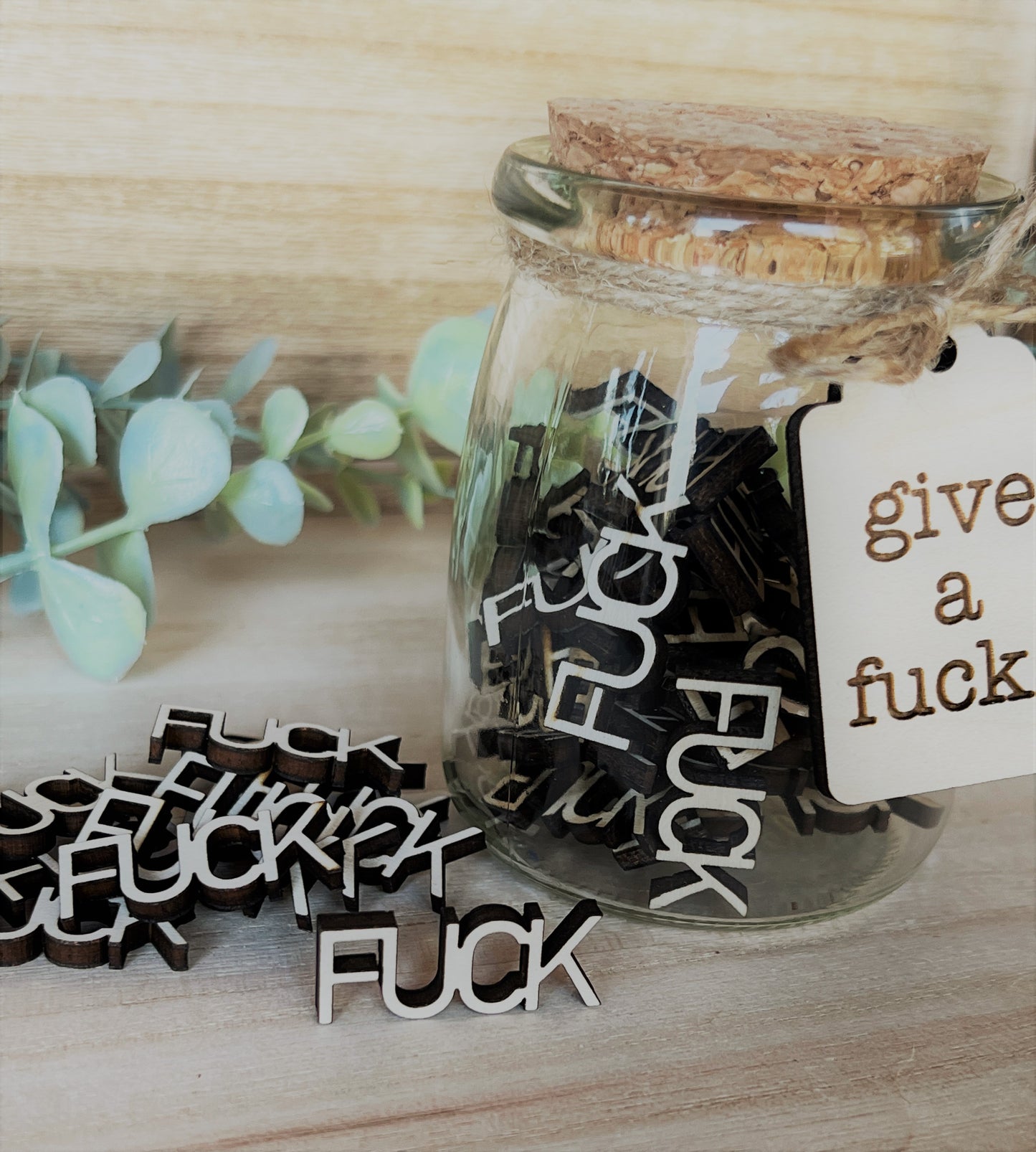 F**ks" to Give Handmade Gift Jar