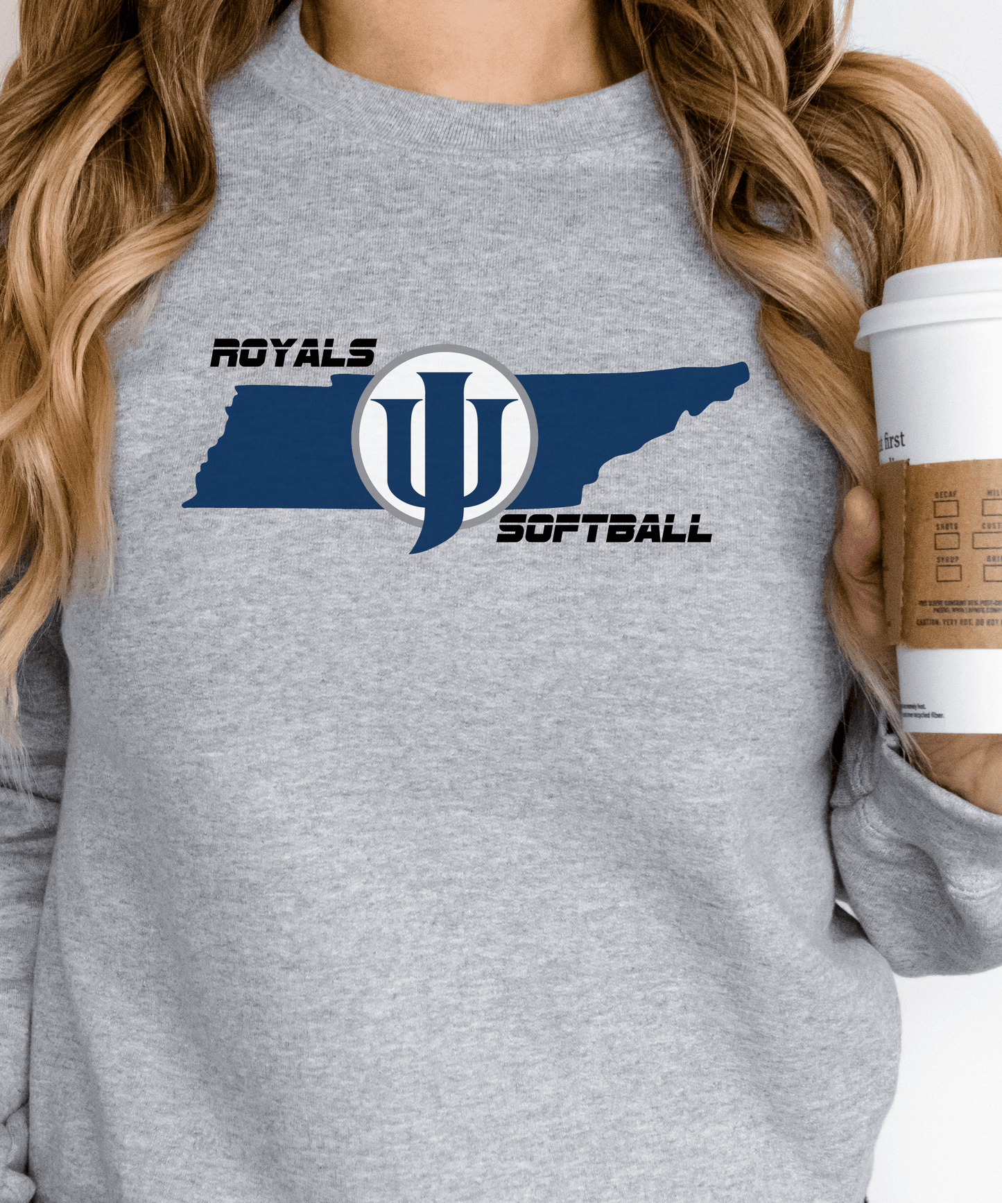 Johnson University Royals Softball Pullover Sweatshirt