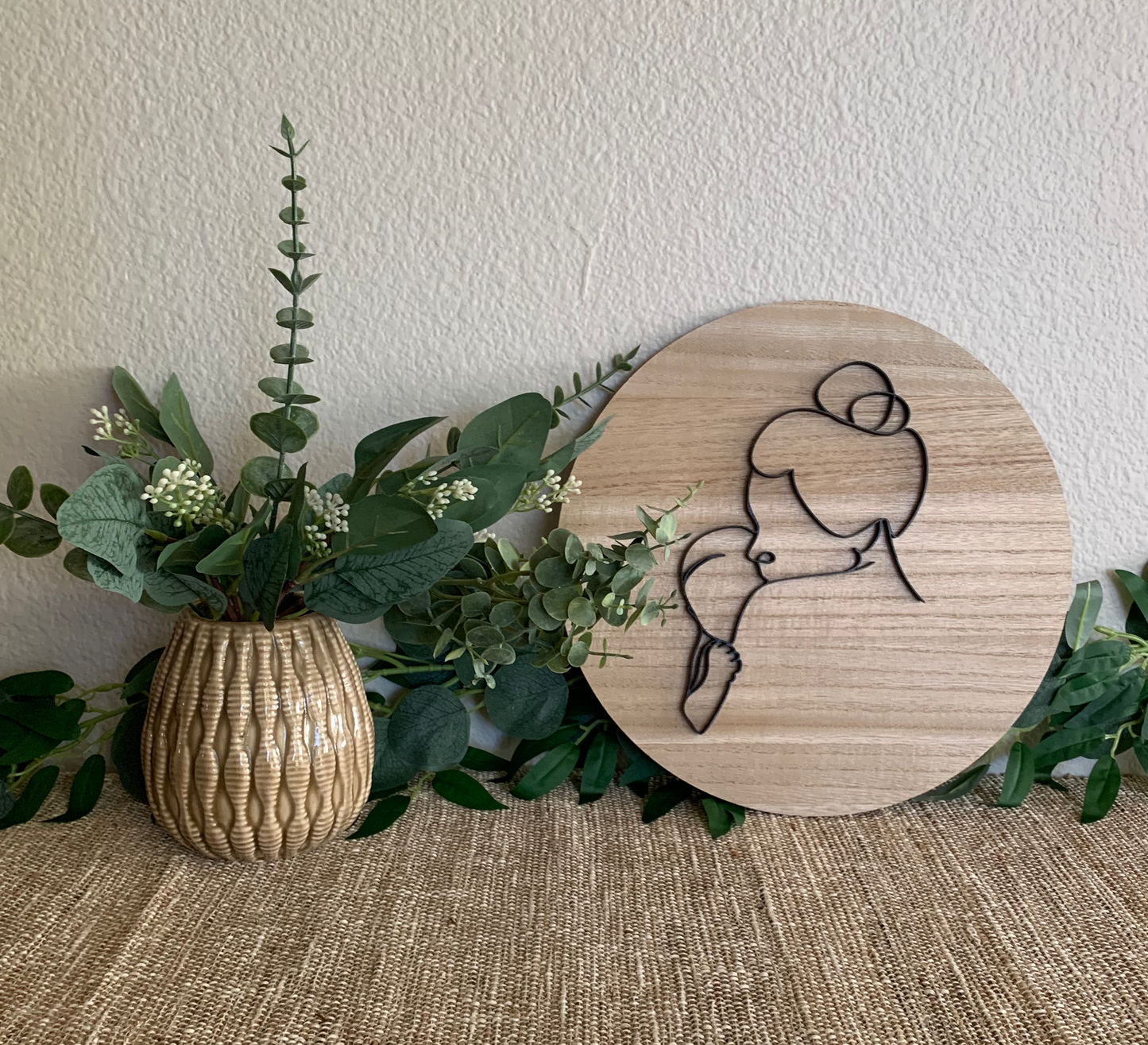 A Mother's Love Handmade Wall Decor