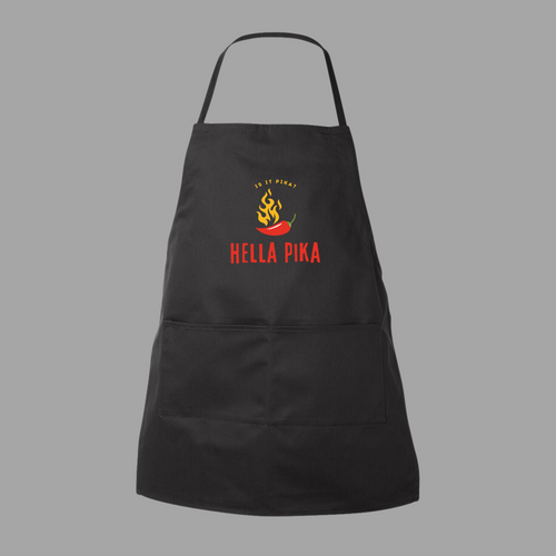 Hella Pika Guam Butcher Apron