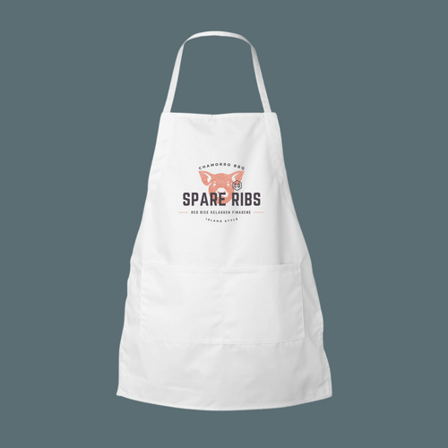 Chamorro BBQ Company Ribs Guam Butcher Apron