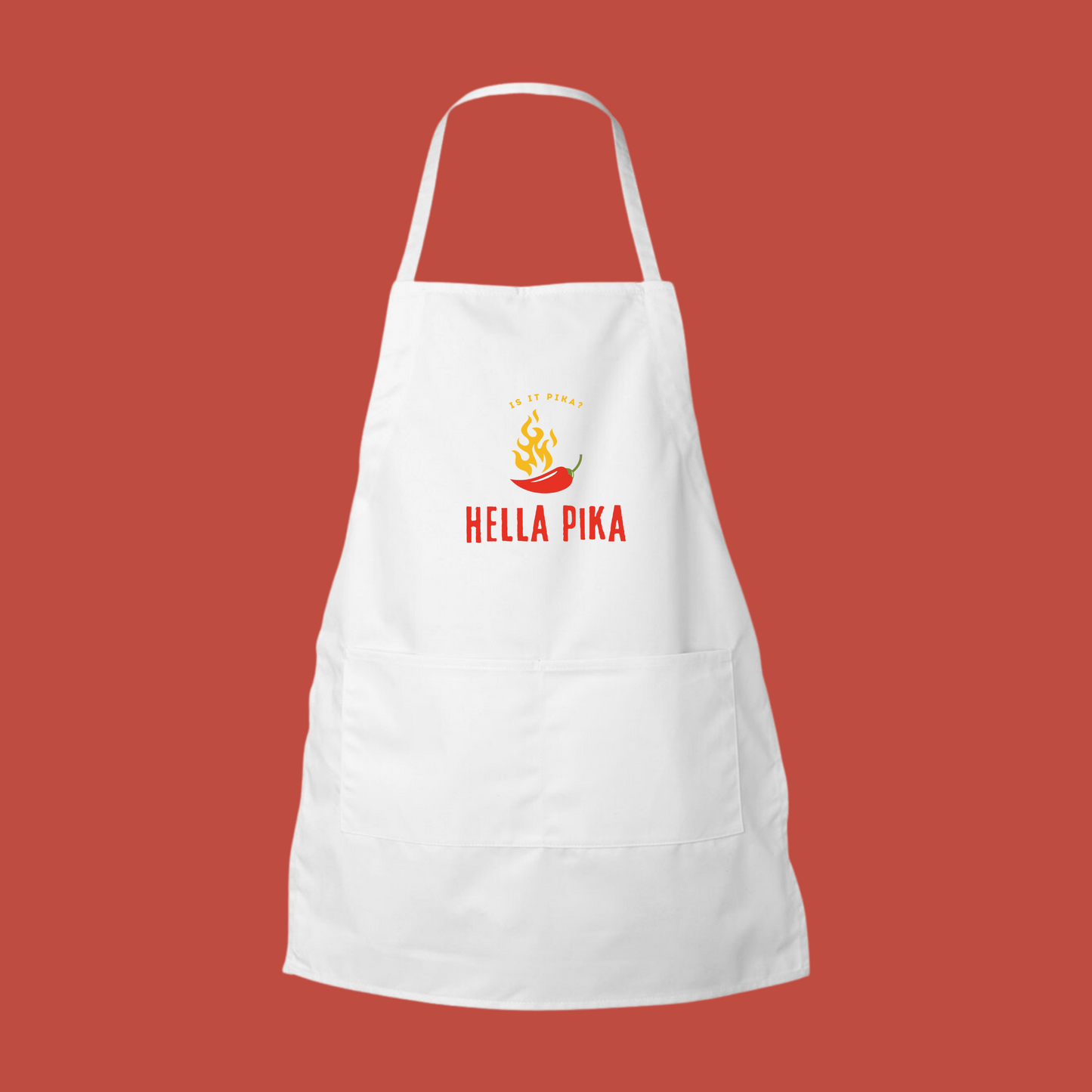 Hella Pika Guam Butcher Apron