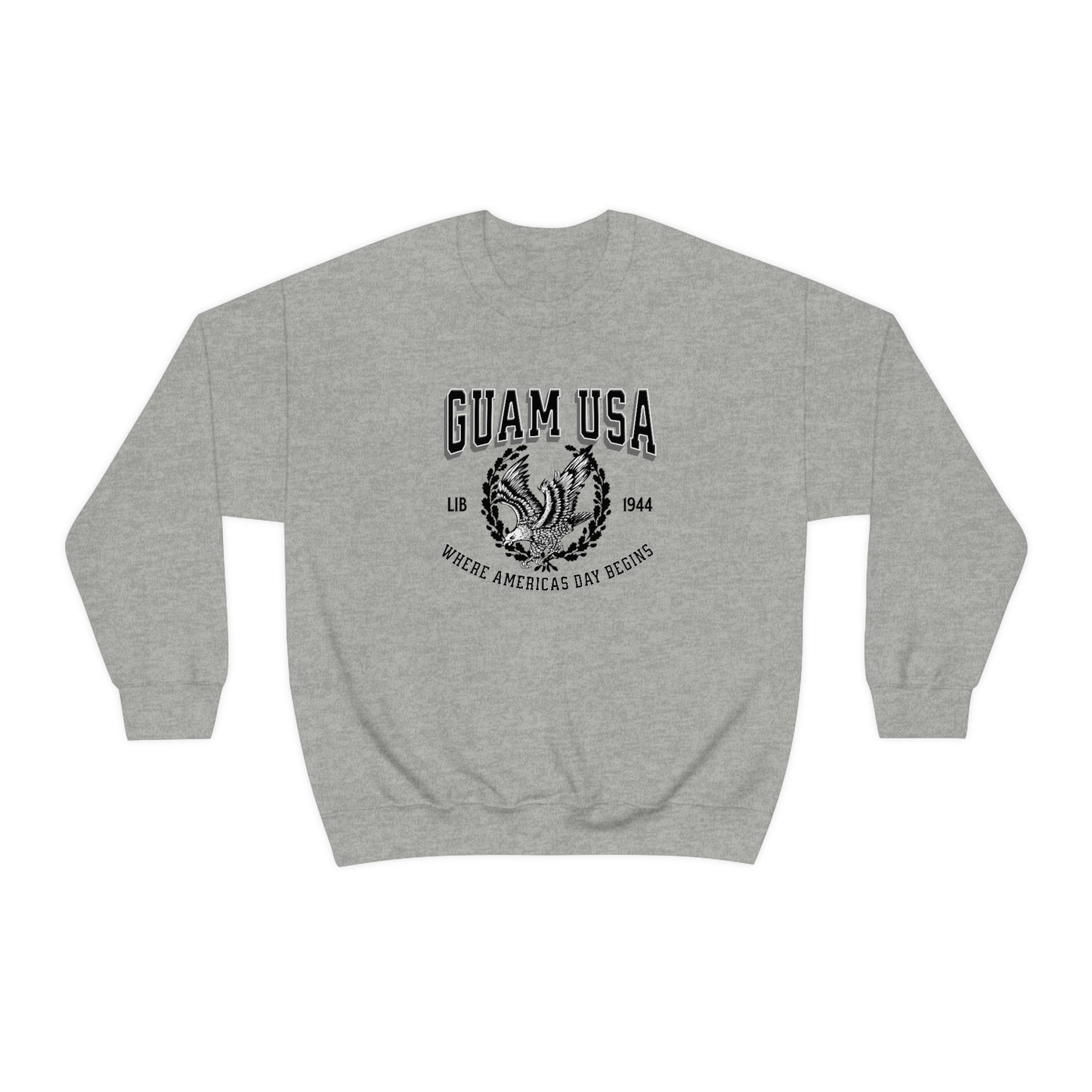 Guam Crewneck Pullover Sweatshirt