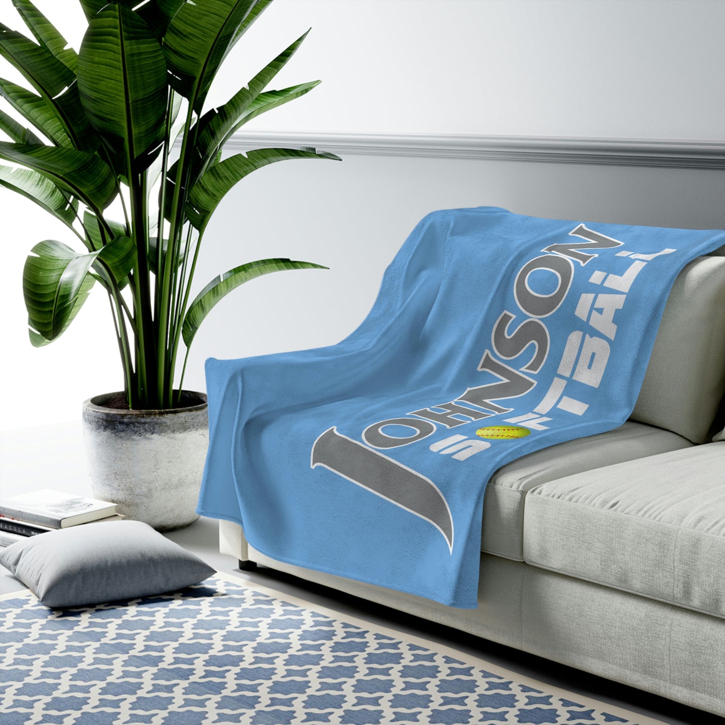 Johnson University Royals Softball Blanket