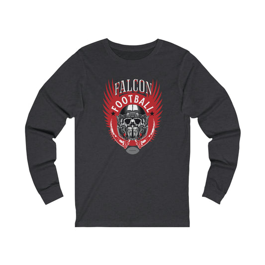 Fairfield High School Falcons Football Long Sleeve Shirt