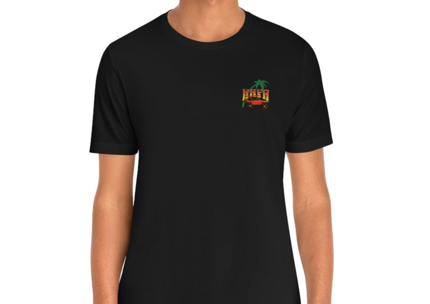 Hafa Dude Beach Jeepin' Shirt - Front and Back Design