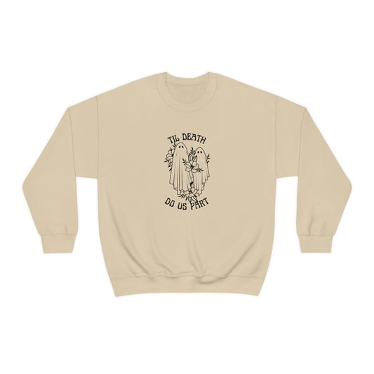 Til Death Do Us Part Halloween/Fall Pullover Sweatshirt