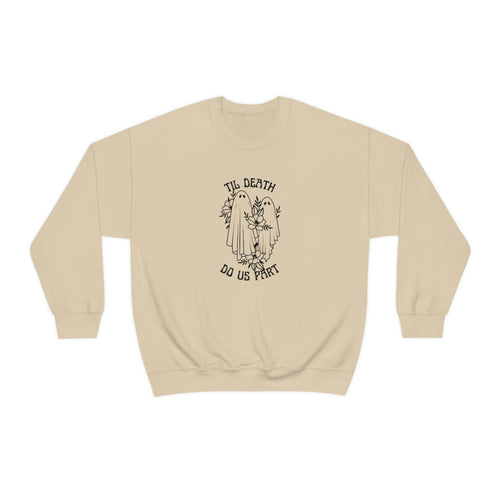 Til Death Do Us Part Halloween/Fall Pullover Sweatshirt